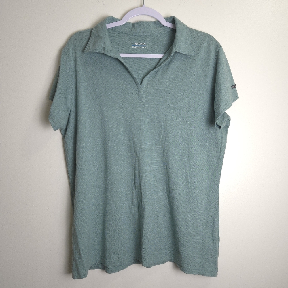 COLUMBIA Casual V neck‎ Shirts XL